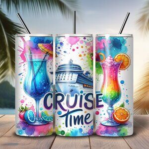 NEW 20 oz Cruise Tumbler Cruise Time